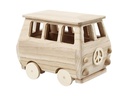 Creativ Company Mini-Fahrzeug Bus 17 x 10 x 13 cm