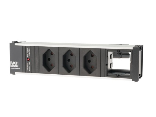 [90008879 252680] Bachmann Einbausteckerleiste CONI 3x T13, 1x ABD