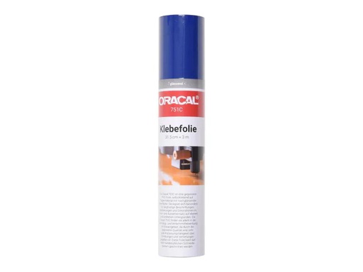 [90089076 915413] ORAFOL Vinylfolie Oracal 751C / 31.5 x 300 cm Mittelblau
