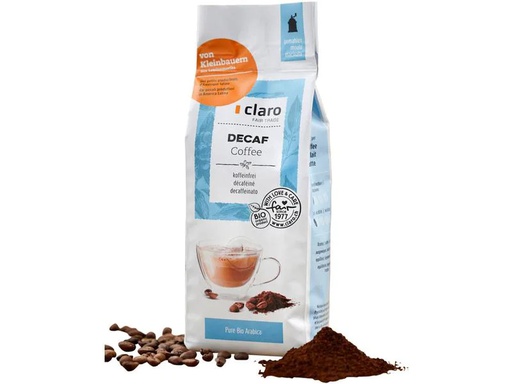 [90089100 1022261] Claro Kaffee gemahlen Decaffeinato 250 g