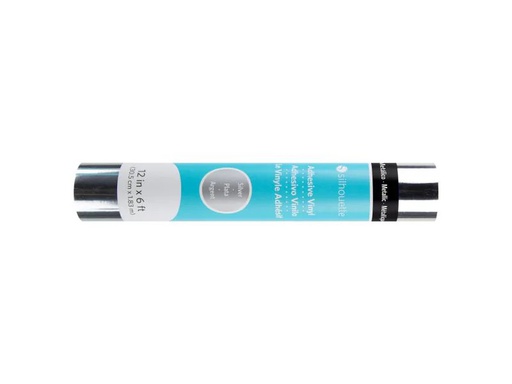 [90089149 471812] Silhouette Vinylfolie Metallic 30.5 cm Silber