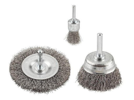 [90089159 492744] kwb Drahtbürsten-Set 3-teilig