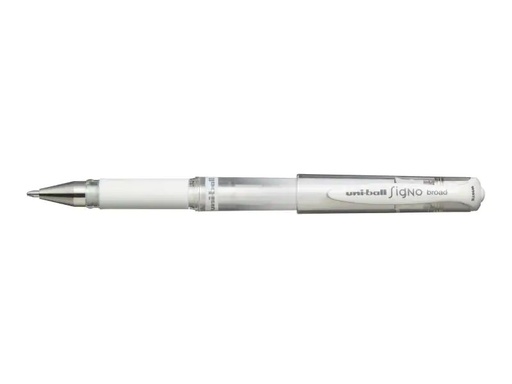 [90089242 780029] Uni Gelschreiber Uniball Signo Broad 1 mm Weiss
