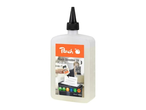 [90089256 543954] Peach Spezial-Öl für Aktenvernichter 0.35 l 1 Stück