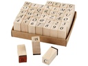 Creativ Company Stempelset Buchstaben/Zahlen 42-teilig