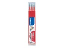 Pilot Patrone Frixion Refill 3 Stück, Rot, 0.7 mm