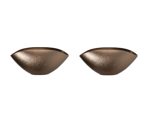 [90089359 558393] Leonardo Schale Como 2 Stück, Bronze