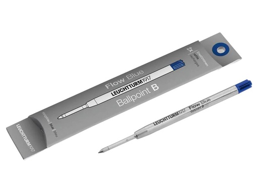 [90089400 1211325] Leuchtturm Schreibmine Drehgriffel B, Blau