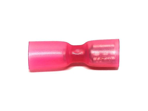 [90089408 992094] EP Flachsteckhülse WP 6.3 x 0.8 mm, weiblich, Rot, 10 Stk.