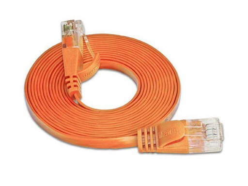 [90089439 314660] SLIM Slimpatchkabel RJ-45 - RJ-45, Cat 6, UTP, 1.5 m, Orange