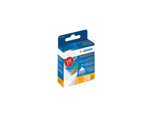 [90089454 1038774] HERMA Fotoecken Transparent, 250 Stück