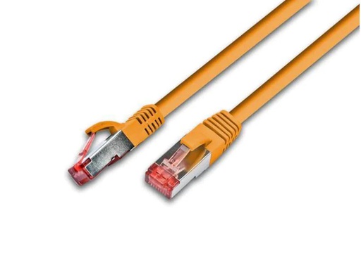 [90089535 150170] Wirewin Patchkabel RJ-45 - RJ-45, Cat 6, S/FTP, 0.25 m, Orange