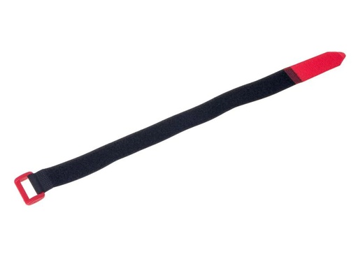 [90089624 181187] FASTECH Schlaufenband FAST-VSTRAP 25 x 360 mm, Schwarz/Rot