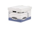 Fellowes Archivschachtel R-Kive Blau/Weiss
