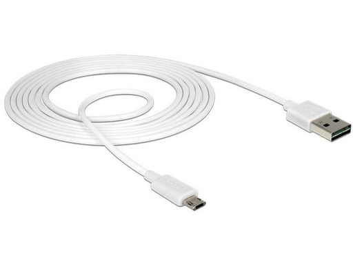 [90089686 430837] Delock USB 2.0-Kabel EASY-USB USB A - Micro-USB B 2 m