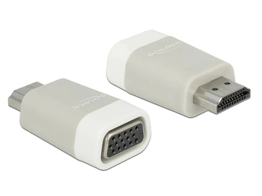 [90089764 649036] Delock Adapter HDMI - VGA ohne Mutter, Weiss