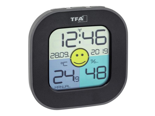 [90089825 1086718] TFA Dostmann Thermo-/Hygrometer FUN, Schwarz