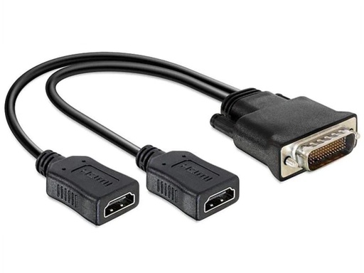 [90090067 540265] Delock Y-Kabel DMS-59 - HDMI