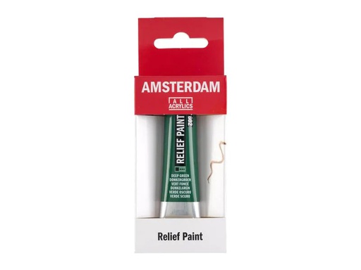 [90090159 1174075] Amsterdam Acrylfarbe Reliefpaint 602 Tiefgrün deckend, 20 ml