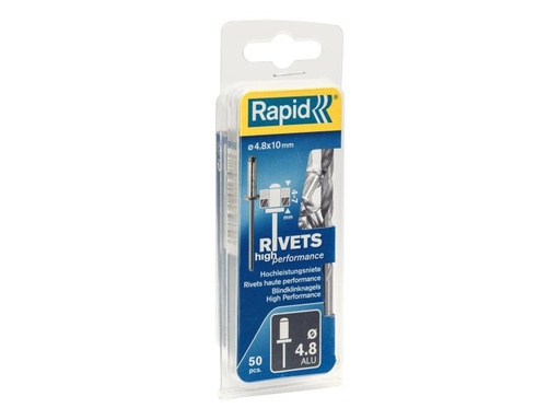 [90090223 870268] Rapid Blindnieten Universal Ø 4.8 x 10 mm
