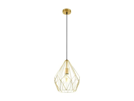 [90009003 905333] EGLO Leuchten Pendelleuchte CARLTON 1x E27 Gold
