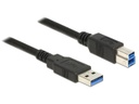 Delock USB 3.0-Kabel  USB A - USB B 0.5 m