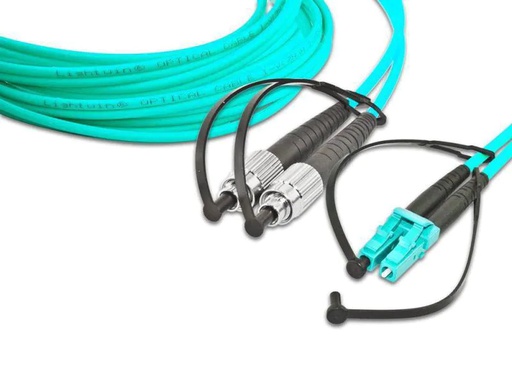 [90090426 901973] Lightwin LWL-Patchkabel FC-LC, Multimode, OM3, 1m