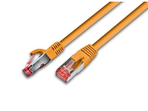 [90009022 171767] Wirewin Patchkabel RJ-45 - RJ-45, Cat 6A, S/FTP, 0.25 m, Orange