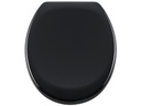diaqua® Toilettensitz Barbana Absenkautomatik, Schwarz