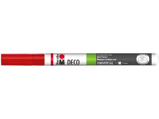 [90009052 1082313] Marabu Acrylmarker Deco Painter 1 - 2 mm, Kirsche