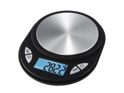 [90090784 851779] Xavax Küchenwaage Jewel Schwarz/Silber