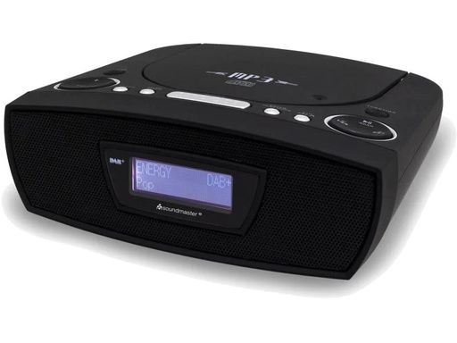[90090901 789519] soundmaster DAB+ Radio URD480 Schwarz