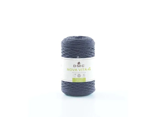 [90091239 1192046] DMC Wolle Nova Vita Makramee Cord 2 mm 250 g Dunkelblau