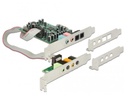 Delock Soundkarte 89640  PCI-Express x1 mit Toslink In/Out
