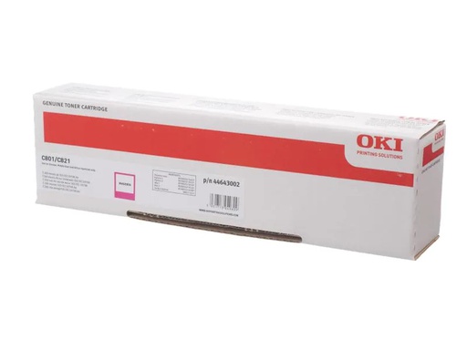 [90091319 139210] OKI Toner 44643002 Magenta