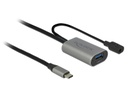 Delock USB 3.0-Verlängerungskabel aktiv USB C - USB A/Spezial 5 m
