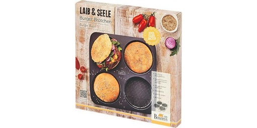 [90091570 1188008] RBV Birkmann Brot-Backform Burger 4 Mulden