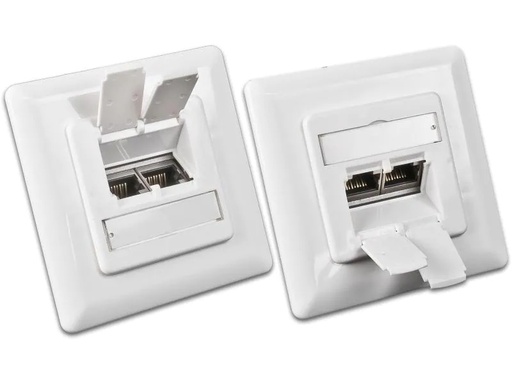 [90091577 279857] Wirewin Datendose RJ-45 Cat.6 2-fach