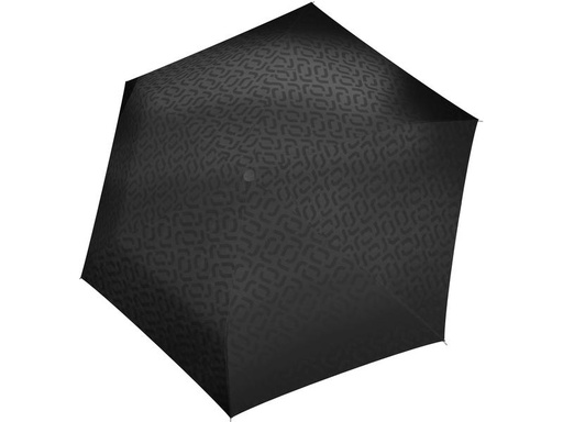 [90091616 1177607] Reisenthel Knirps Schirm Pocket Mini Signature Black Hot Print