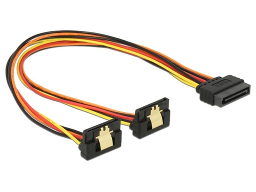 [90091624 675265] Delock Y-Stromkabel SATA - 2x SATA 30 cm