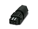 Phoenix Contact Storenstecker QPD STAK 3 L+PE, 1.5 mm², Schwarz