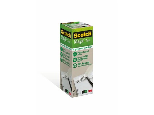 [90091723 1155048] Scotch Klebeband Scotch Magic: A Greener Choice 19 mm x 33 m