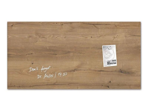[90091760 373557] Sigel Magnethaftendes Glassboard artverum 46 cm x 91 cm, Beige