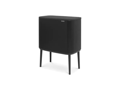 [90091875 680810] Brabantia Recyclingbehälter Bo Touch Bin 36 l, Schwarz