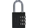 Abus Zahlenschloss 144/30 B/DFNLI Schwarz Aluminium