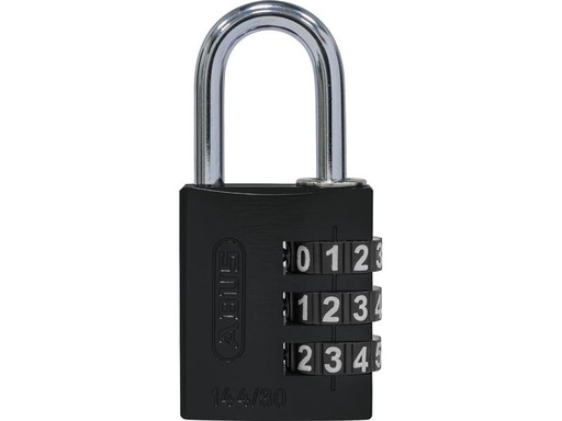 [90091956 1169183] Abus Zahlenschloss 144/30 B/DFNLI Schwarz Aluminium
