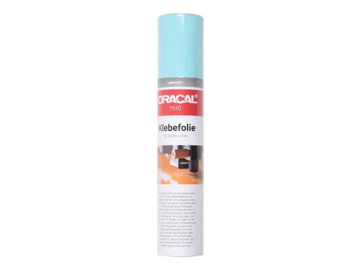 [90092066 915408] ORAFOL Vinylfolie Oracal 751C / 31.5 x 300 cm Pastelltürkis