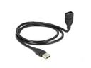 Delock USB 2.0-Kabel ShapeCable USB A - USB A 1 m