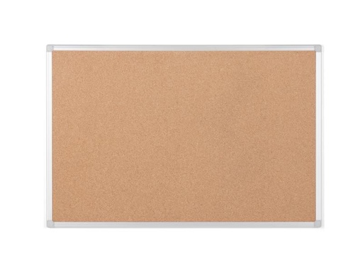 [90092236 266952] Bi-Office Pinnwand 60 cm x 45 cm, Braun