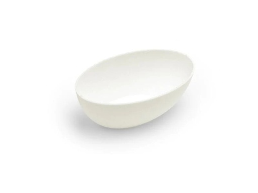 [90092365 1072790] Sier Einweg-Schale Bagastro Boot 60 ml 40 Stück, Weiss